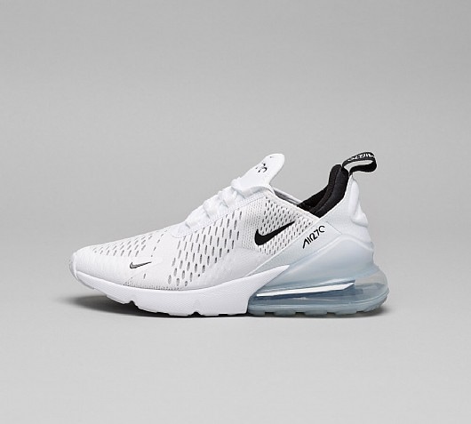 white nike 270s junior