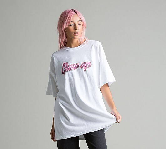The Ragged Priest Womens Grow Up Oversized T-Shirt
