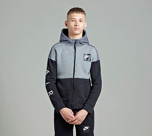 Nike Junior Air Full Zip Hooded Top