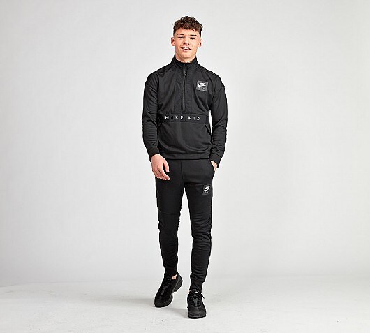 Nike Junior Half Zip Tracksuit