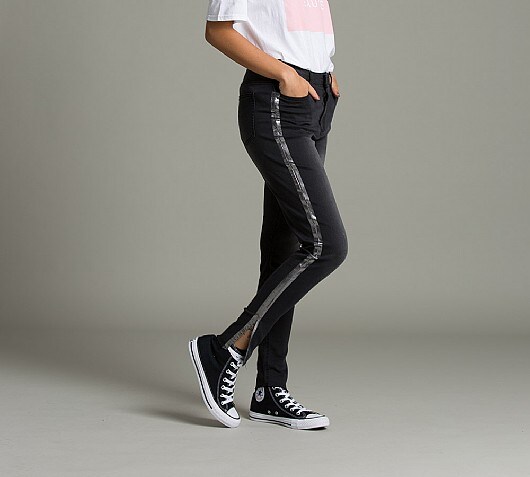 Glamorous Womens High Waisted Denim Jeans