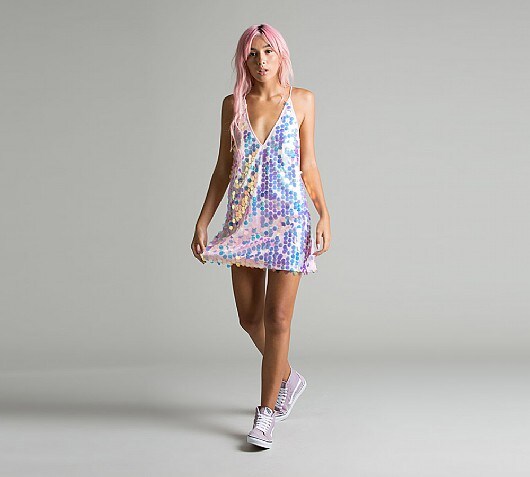 Motel Womens Finn Slip Dress