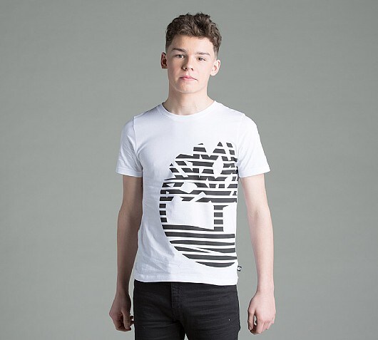 Timberland Junior Side Tree Logo T-Shirt