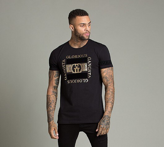 Glorious Gangsta Bittis Gold Print T-Shirt