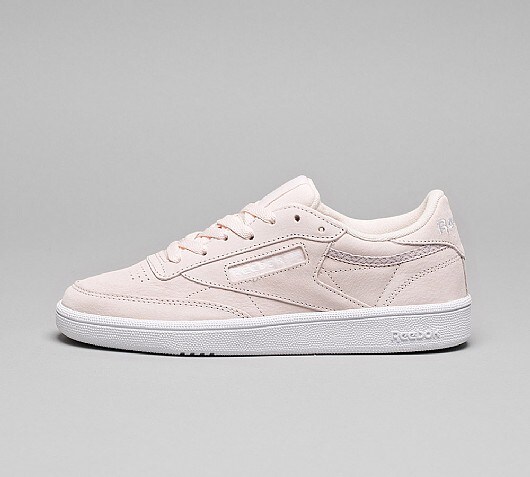 Reebok Womens Club C 85 Trim Nubuck Trainer