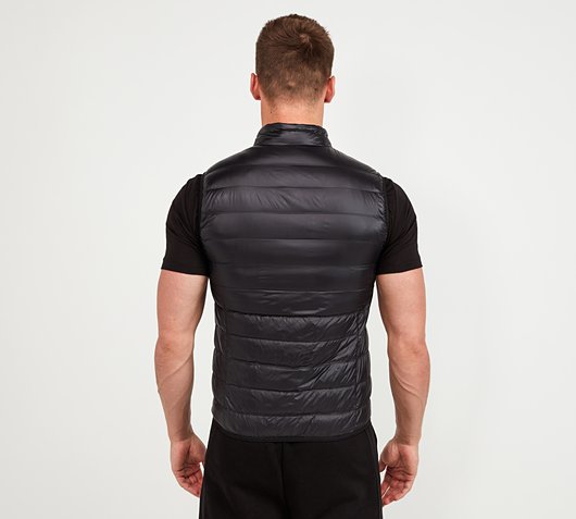 ea7 gilet black