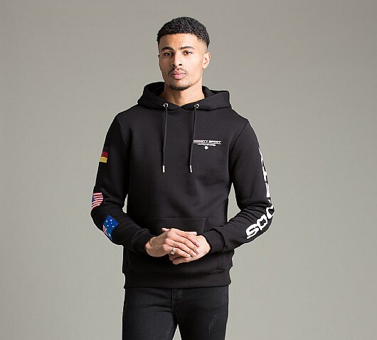 Society Sport Flag Overhead Hooded Top