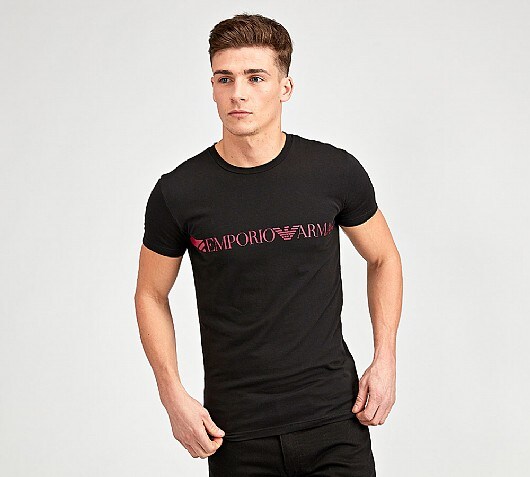 Emporio Armani Large Chest Logo T-Shirt