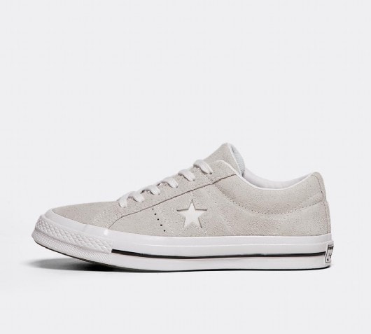 converse one star ash grey