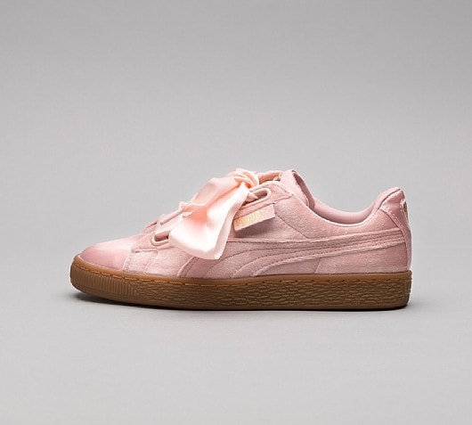 puma heart trainers pink