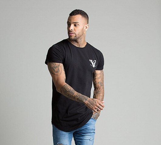 Vole La Lumiere Distress Rose Back T-Shirt