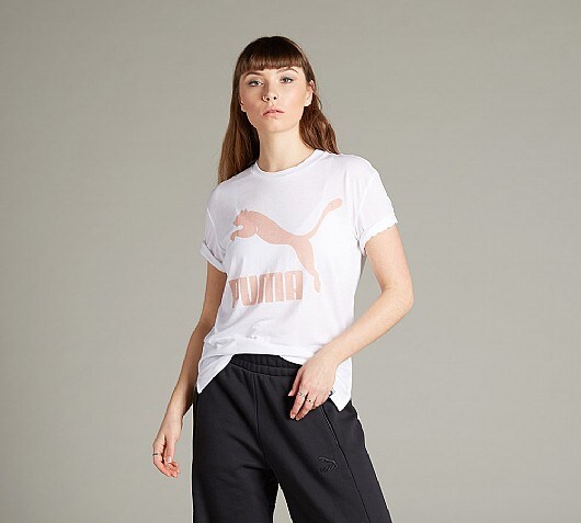 Puma Womens Classic Logo T-Shirt