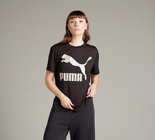 Puma Womens Classic Logo T-Shirt