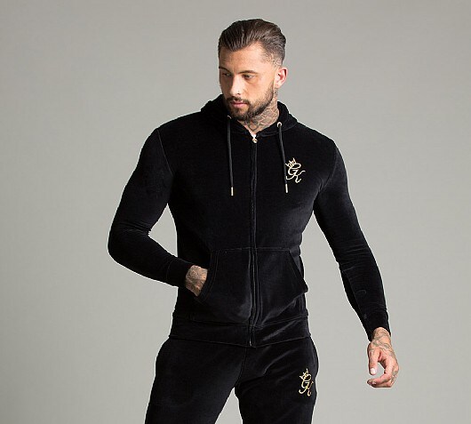 Gym King Velour Herc Full Zip Track Top