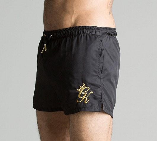 black gold swim shorts