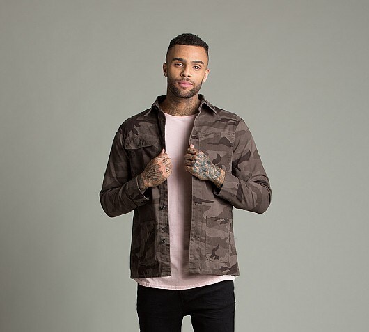 Brave Soul Cauley Military Overshirt