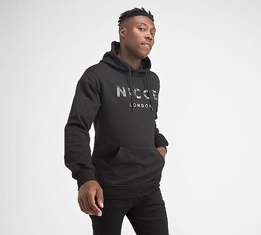 Nicce Liquid Hooded Top