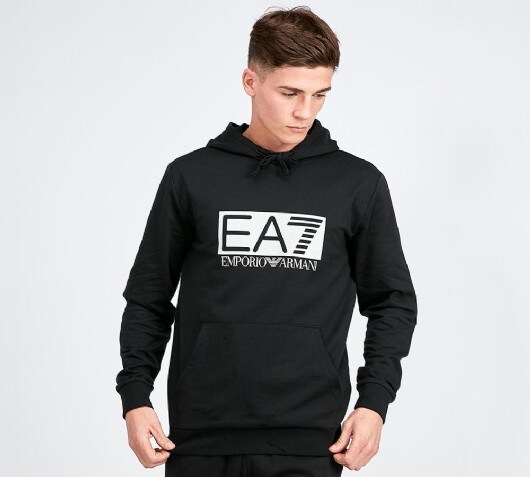 EA7 Visability Overhead Hooded Top