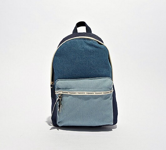 Tommy Hilfiger Womens Logo Tape Mini Backpack