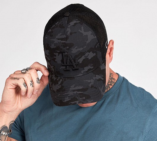 New Era Camo Team LA Trucker Cap