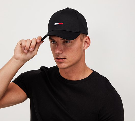 Tommy Jeans Flag Logo Cap | Footasylum