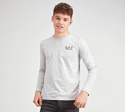 EA7 Junior Core ID Train Long Sleeve T-Shirt