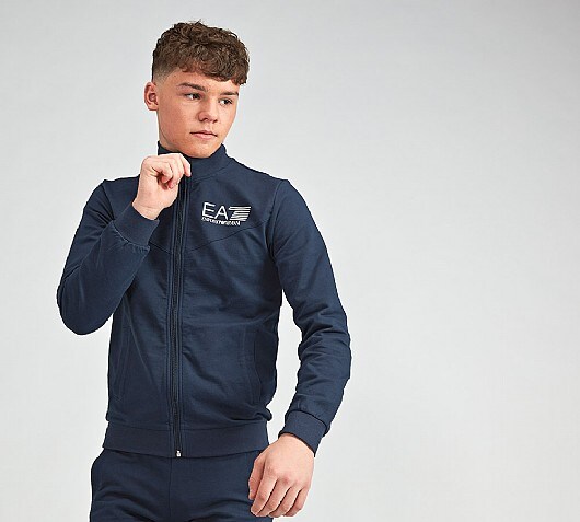 EA7 Junior Visibility Fleece Tracksuit