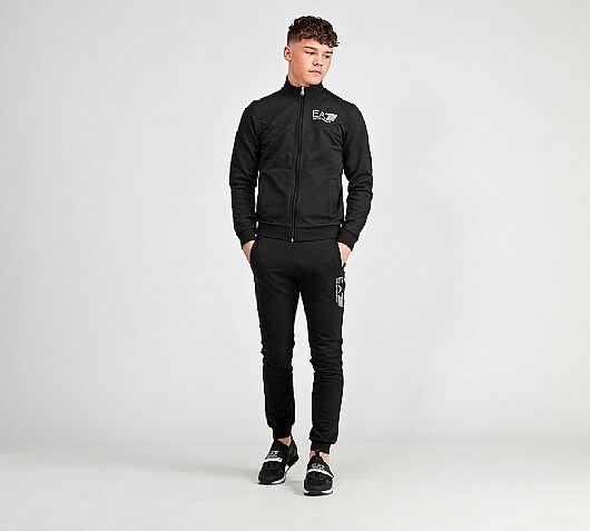 EA7 Junior Visibility Fleece Tracksuit