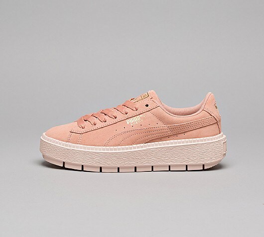 Puma Womens Suede Platform Trace Block Trainer