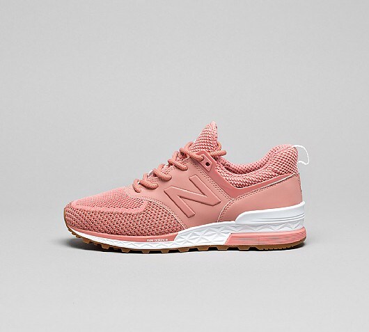 New Balance Womens 574S Knit Trainer