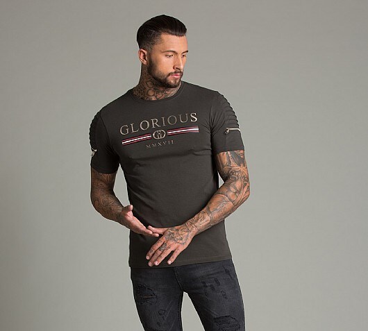 Glorious Gangsta Boyett Foil Stripe T-Shirt