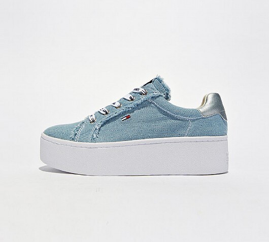 Tommy Hilfiger Womens Icon Denim Trainer