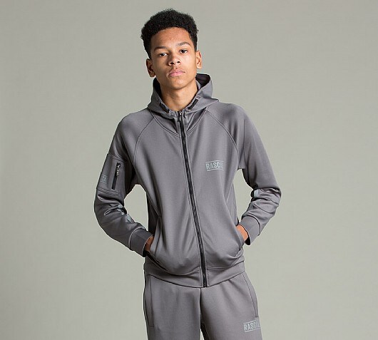 Rascal Junior Mission Full Zip Poly Hooded Top