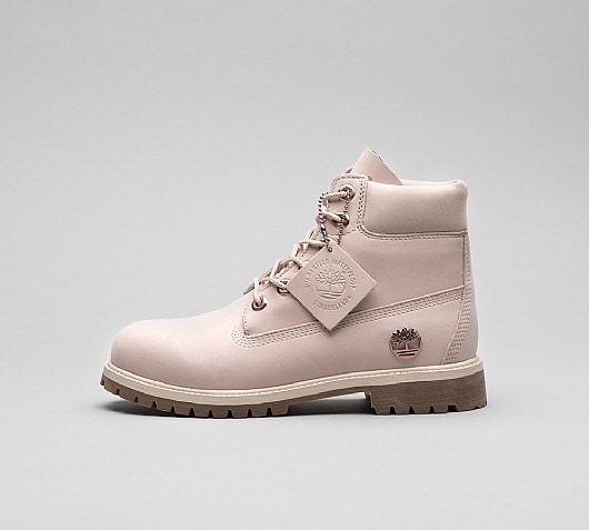grey timberlands junior