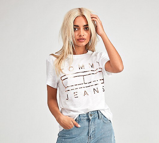 Tommy Hilfiger Womens Clean Tommy T-Shirt