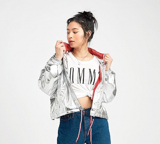 Tommy Hilfiger Womens Brisa Windbreaker Jacket