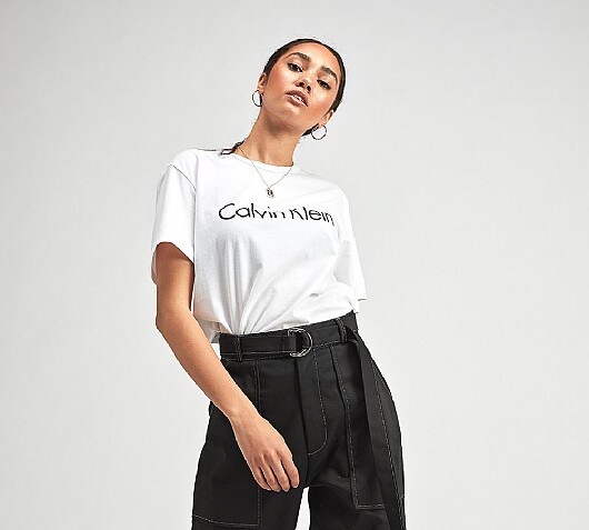 Calvin Klein Womens Crew Neck T-Shirt