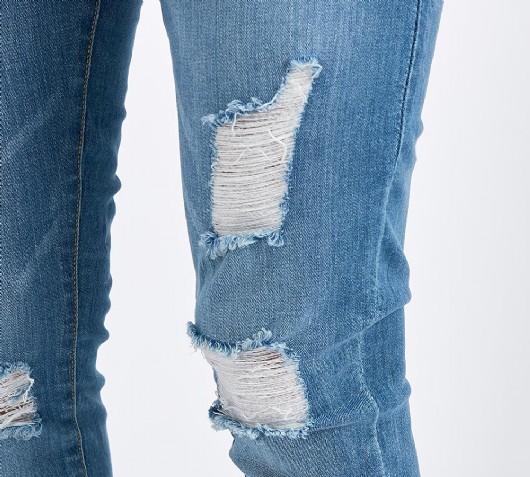 APT Jeans Geno Ripped Skinny Jean 