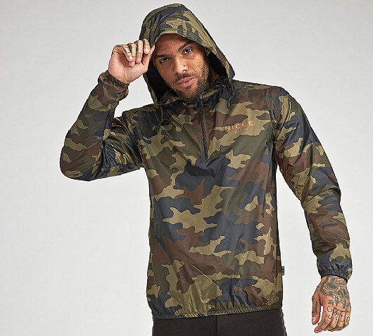 Nicce Overhead Windbreaker Jacket