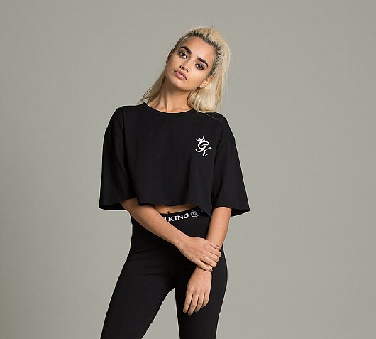 Gym King Womens Kourtney Crop T-Shirt