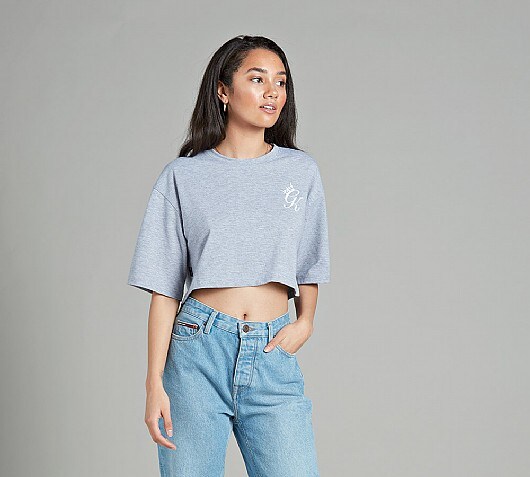 Gym King Womens Kourtney Crop T-Shirt