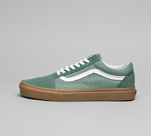 green vans gum sole