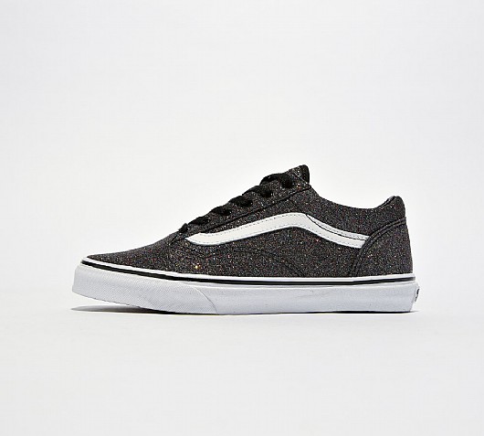 junior vans black and white