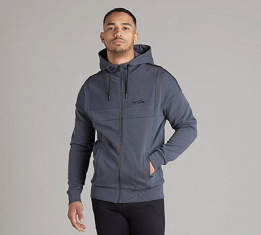 Zavetti Sport Bart Pique Panel Hooded Top
