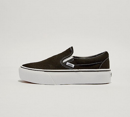 Vans Womens Classic Slip On Platform Trainer