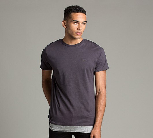 Threadbare Central Layer Longline T-Shirt