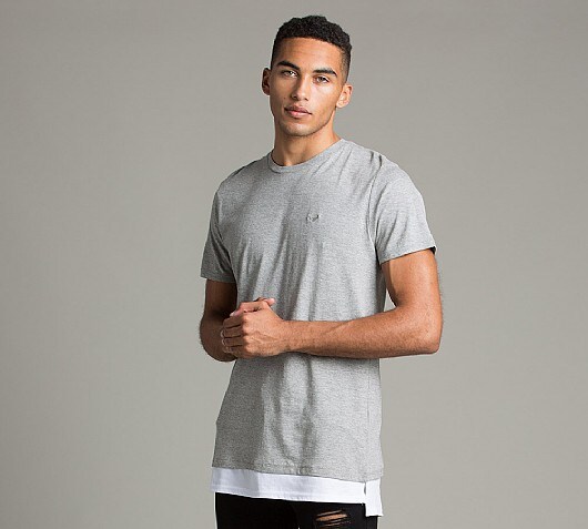 Threadbare Central Layer Longline T-Shirt