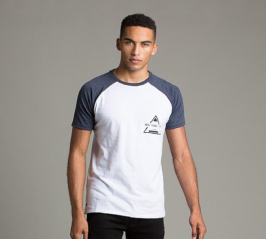Threadbare Glendale Raglan T-Shirt