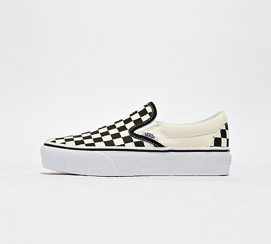 vans slip on platform