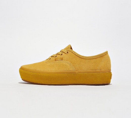Vans Womens Authentic Platform Suede Outsole Trainer